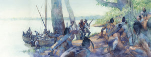 John Smith Coming Ashore