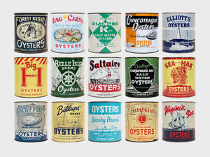 Virginia Oyster Cans